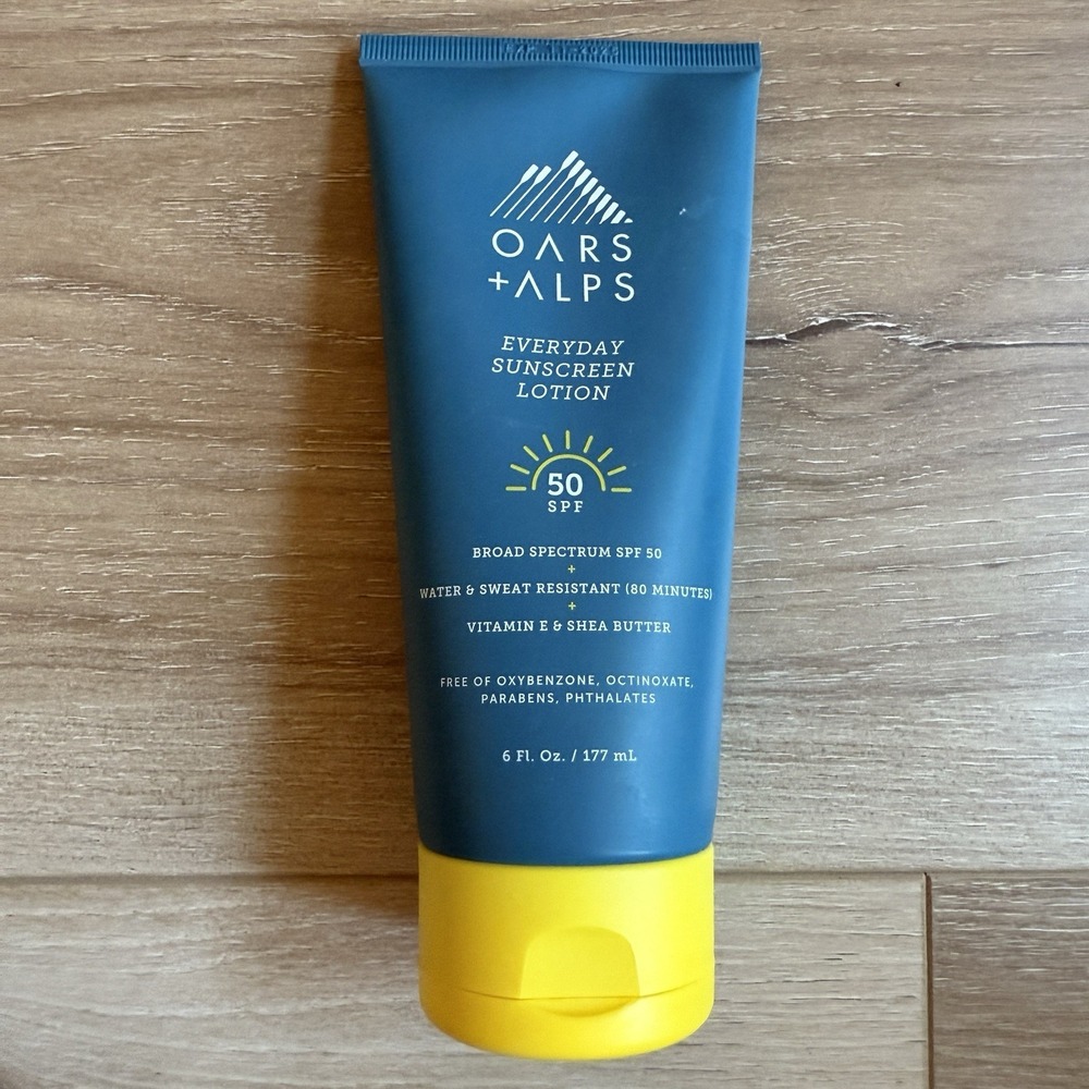 Oars + Alps Everyday Sunscreen Lotion SPF 50‎ Broad Spectrum 6 fl oz New No Box
